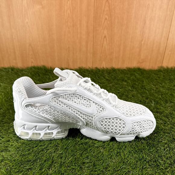 Nike Air Zoom Spiridon Cage 2 Triple White Running Shoes CJ1288-100 Men\'s Sz 9.5 main image 6